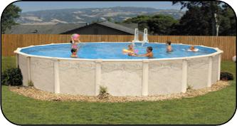 Interlude Resin Top Rail Pool