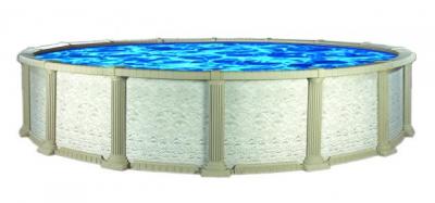strong colosseum riser above ground swimming pool