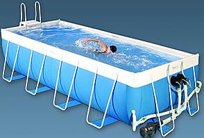 splash super stream 9' x 17' pool