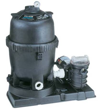 sta-rite system 2 cartridge filter system for above ground pools