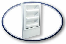 saratoga 2 foot wide in-wall pool ladder