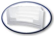 saratoga 8' radius wall in-ground pool step