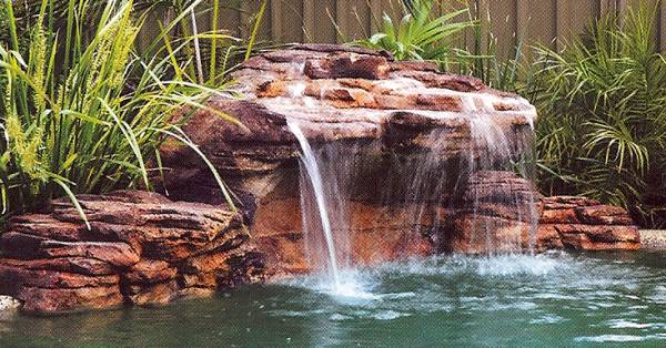 maldives waterfall for in-ground swimming pools