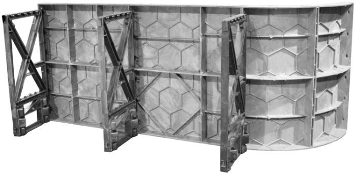 Pacific Pools Graphex polymer wall system with its honeycomb reinforced wall and massive braces make Graphex Pools Super Strong! Full concrete Deck Support system braces are also non-corrosive and strong enough to last a Lifetime!